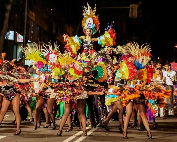 iles canaries le carnaval de tenerife