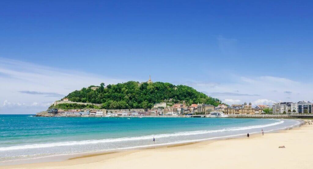 Plage Concha San Sebastian Espagne