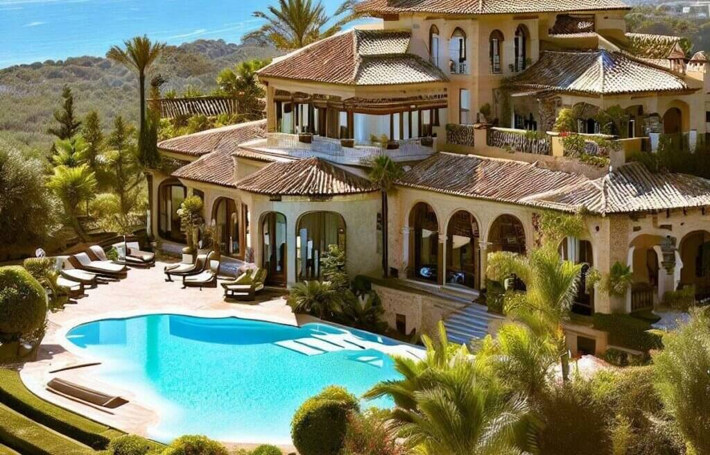 villa de luxe Espagne