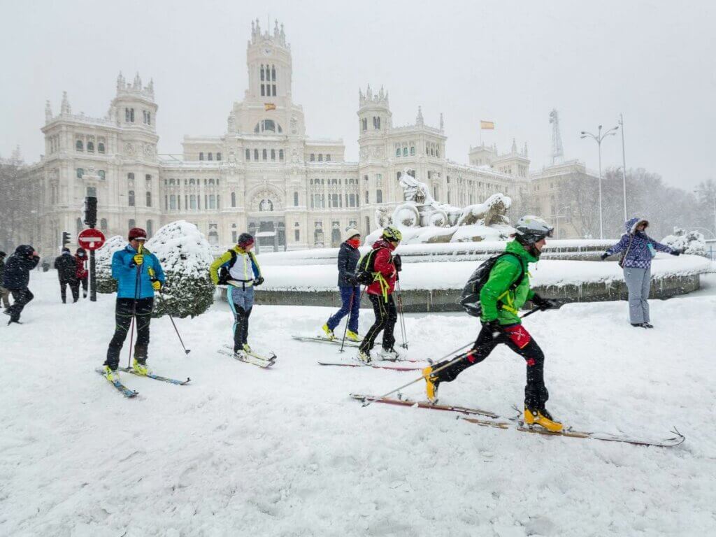 hiver espagne