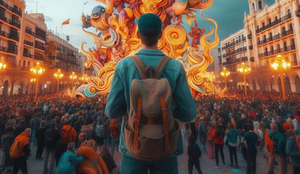 las fallas valence espagne