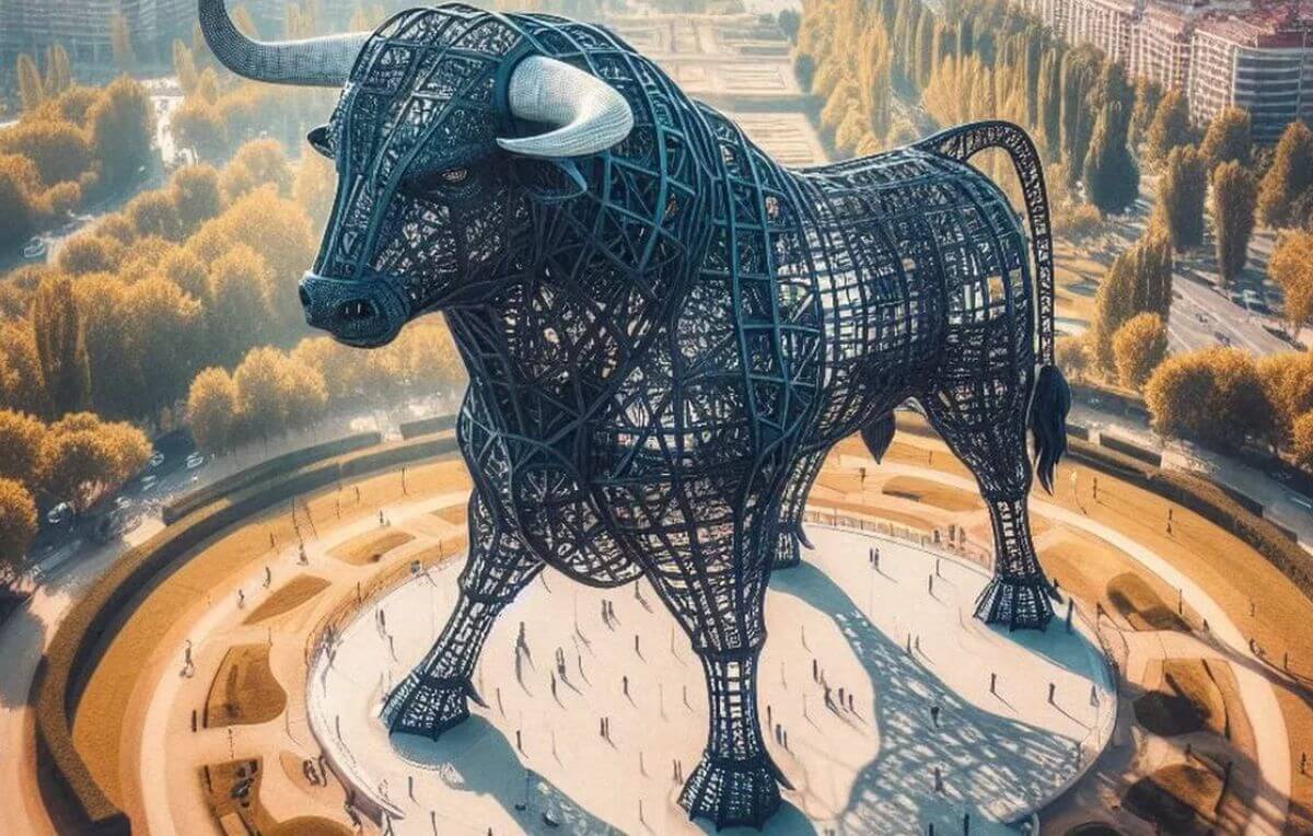 taureau de fer Espagne