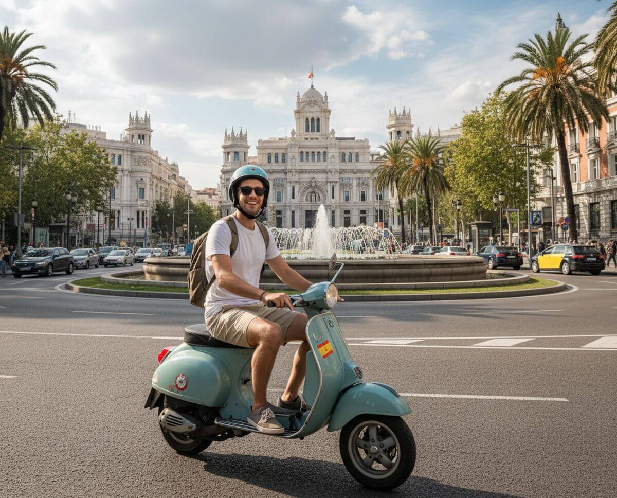 location scooter Madrid