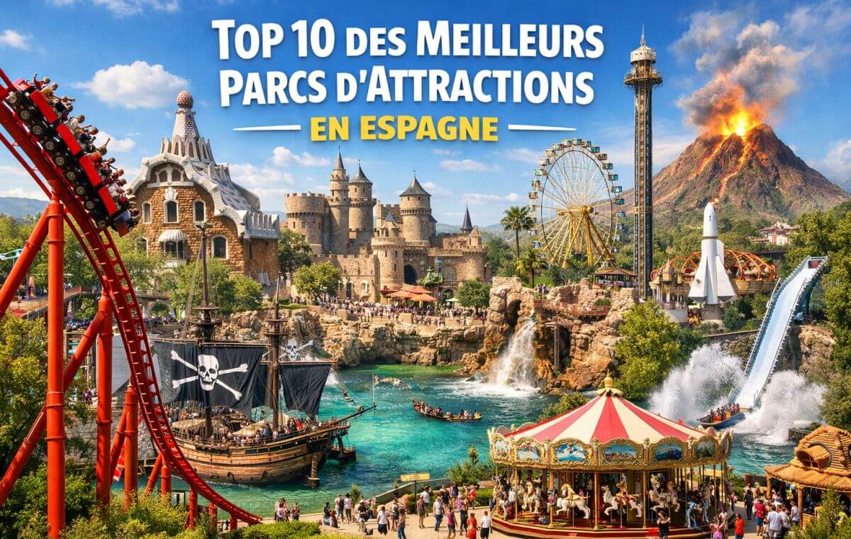Top 10 des meilleurs parcs d'attractions en Espagne