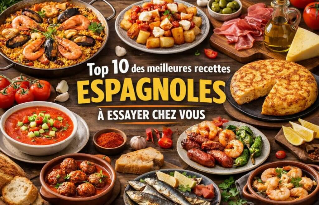 Top 10 des meilleures recettes espagnoles à essayer chez soi