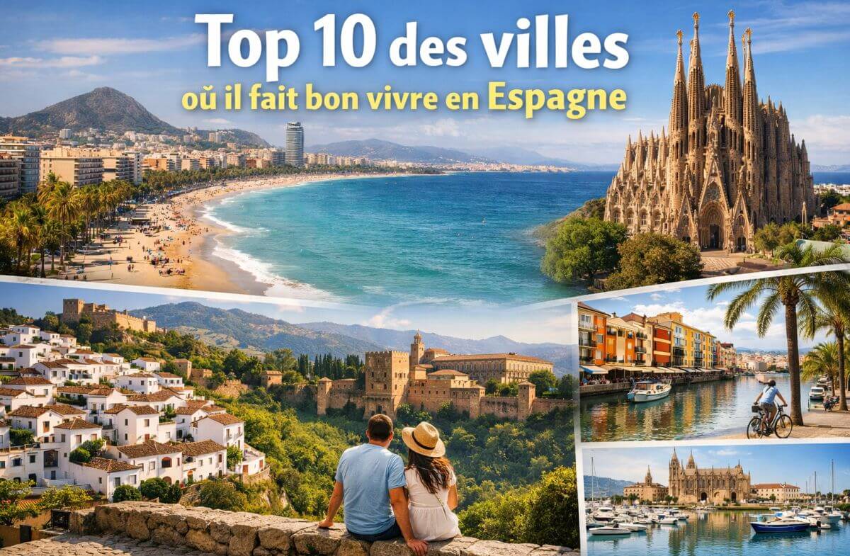Top 10 des villes où il fait bon vivre en Espagne